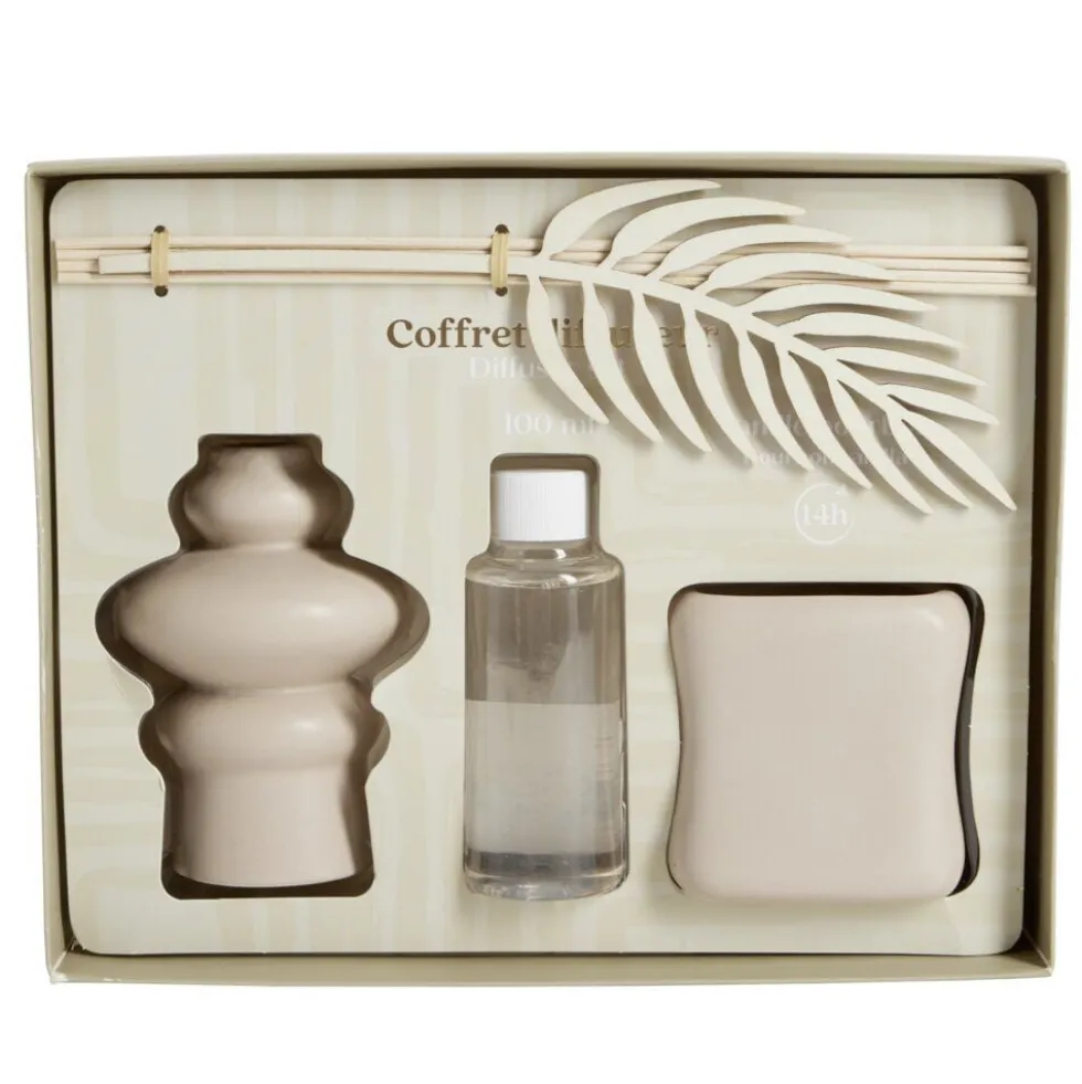 Coffret senteur bougie diffuseur et recharge (3 modèles)