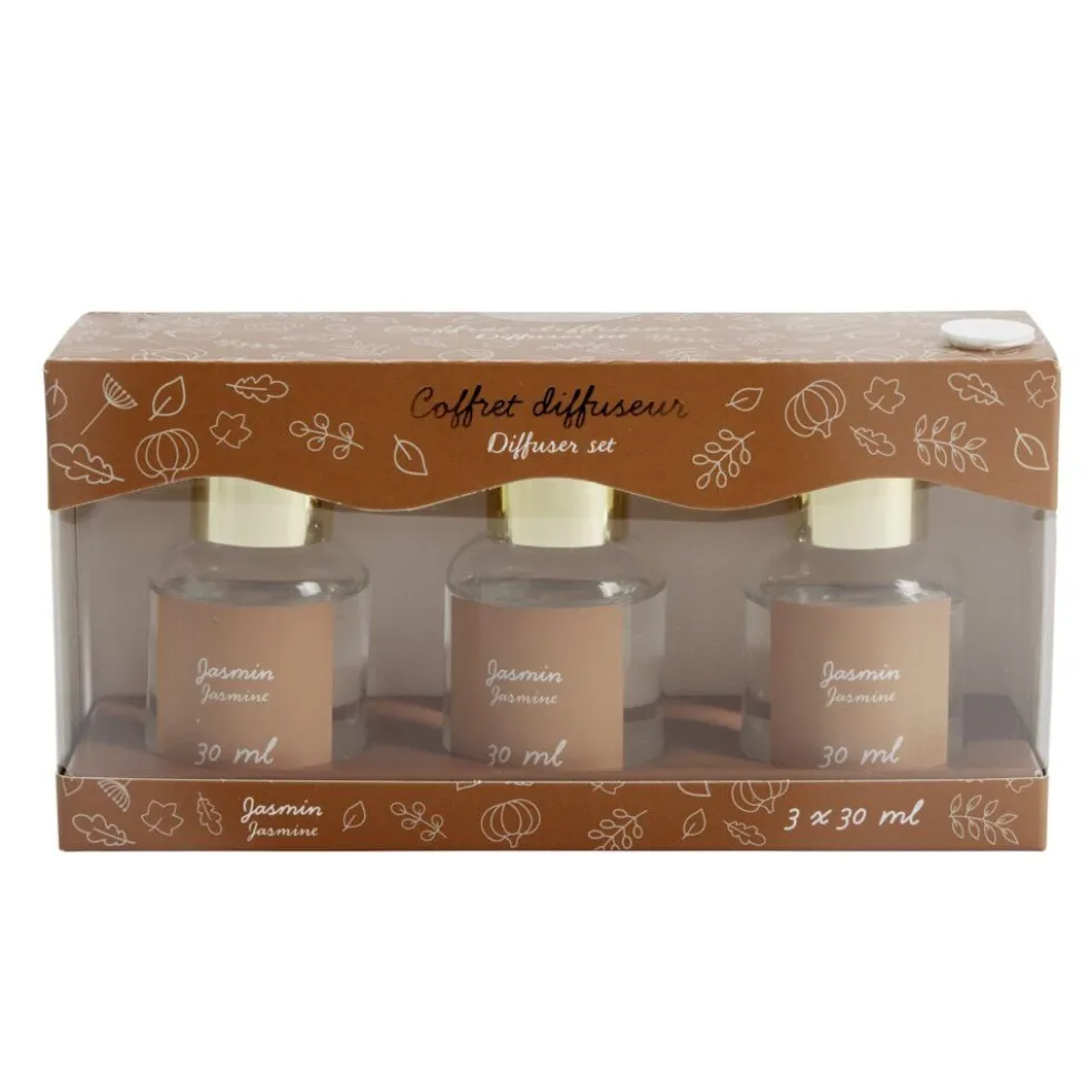 Coffret senteur 3 diffuseurs 30ml (3 modèles)