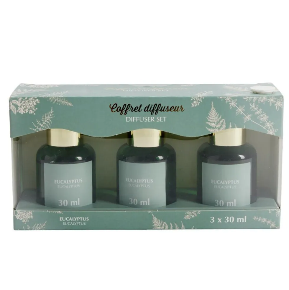 Coffret senteur 3 diffuseurs 30ml (3 modèles)