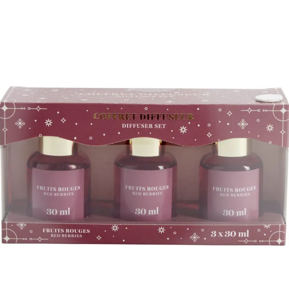 Coffret senteur 3 diffuseurs 30ml (3 modèles)