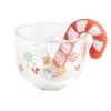 Coffret tasse Noël avec infuseur forme sucre d'orge