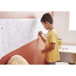 Coloriage en papier adhésif rouleau 2m
