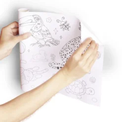 Coloriage en papier adhésif rouleau 2m