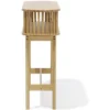 Console Gaïa bambou naturel - L100xP30xH80cm