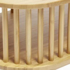Console Gaïa bambou naturel - L100xP30xH80cm