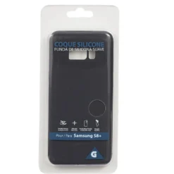 Coque en silicone Samsung S8+ noir