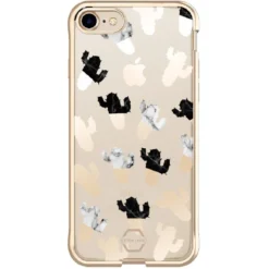 Coque pour IPhone 5C motif fleur plastique