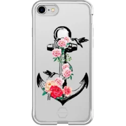 Coque pour IPhone 5C motif fleur plastique