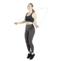 Corde à sauter 2en1 avec ou sans corde L300cm