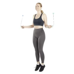 Corde à sauter 2en1 avec ou sans corde L300cm