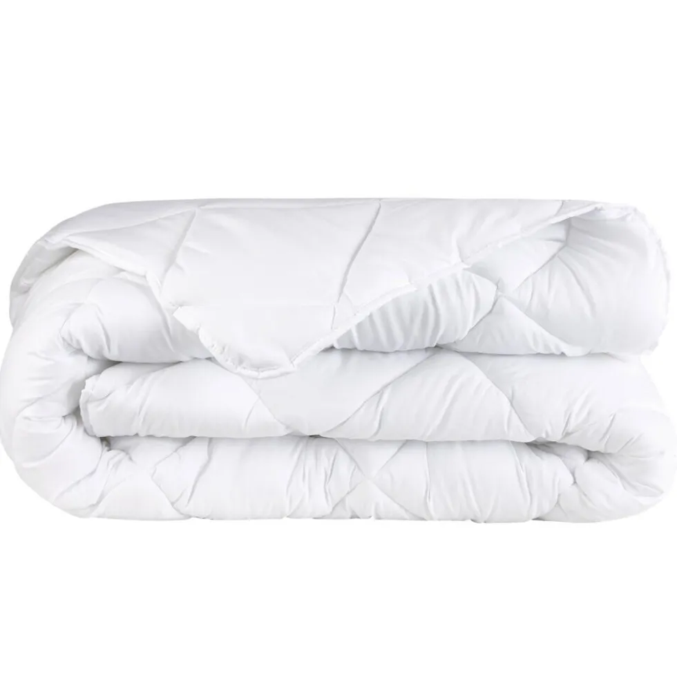 Couette 2 personnes tempérée blanche 240x260cm