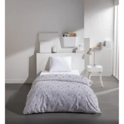 Couette 1 personne 140x200cm imprimé motif (4 modèles)
