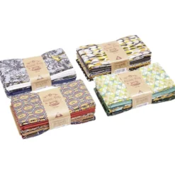 Coupon de tissu fun 100% coton 45x55cm x5