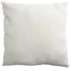 Coussin carré déperlant blanc écru 40x40cm