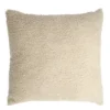 Coussin carré effet laine bouclette 40x40cm (3 modèles)
