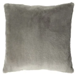 Coussin carré fausse fourrure 45x45cm (3 modèles)