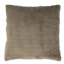 Coussin carré fausse fourrure 45x45cm (3 modèles)