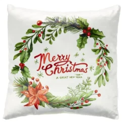 Coussin carré motif Noël 40x40cm (6 modèles)