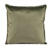 Coussin carré velours uni 45x45cm (2 modèles)