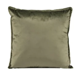 Coussin carré velours uni 45x45cm (2 modèles)