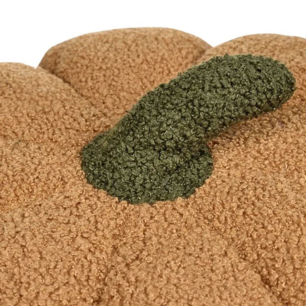 Coussin citrouille XL polyester Ø45xH33cm (4 modèles)