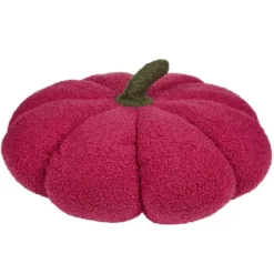 Coussin citrouille XL polyester Ø45xH33cm (4 modèles)