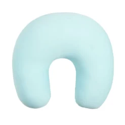 Coussin de voyage bleu ciel microbille