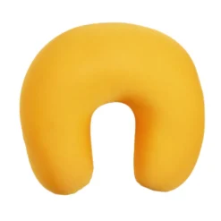 Coussin de voyage microbille orange