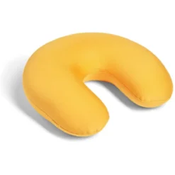 Coussin de voyage microbille orange