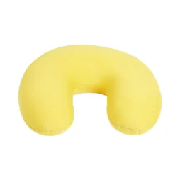 Coussin de voyage microbille jaune