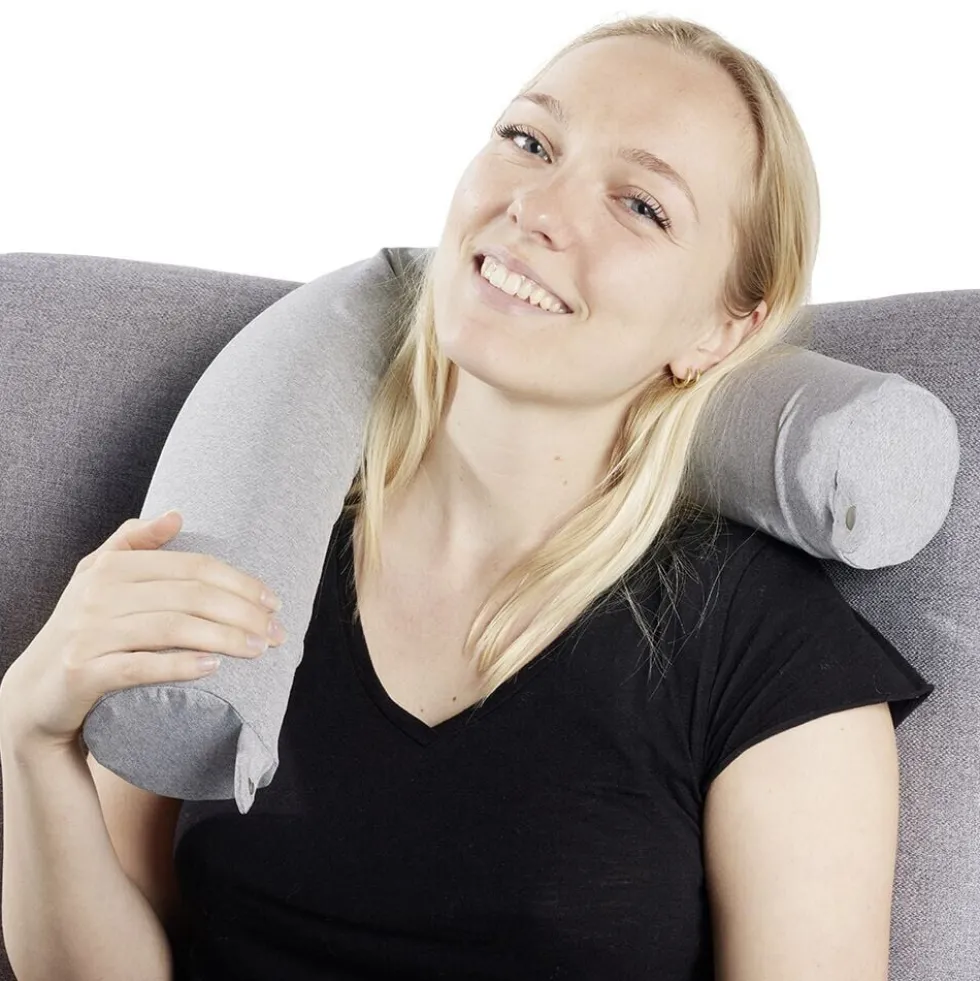 Coussin de voyage modulable 2en1