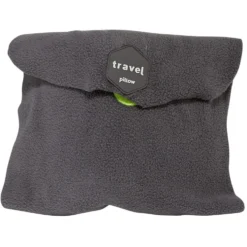 Coussin de voyage tour de cou polyester gris
