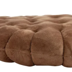 Coussin fond forme biscuit chocolat Ø38cm