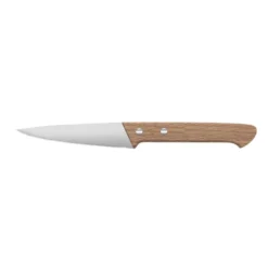 Couteau d'office en inox manche hêtre