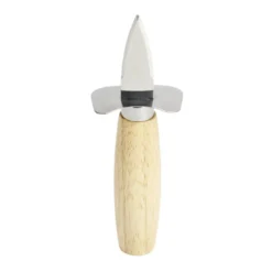 Couteau à huîtres métal et bois L14cm