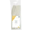Couteau plastique blanc x12
