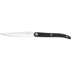 Couteau à steak inox Laguiole noir ou naturel
