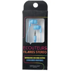 Écouteur filaire intra auriculaire L. 120 cm