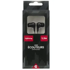 Écouteur filaire pour iphone avec micro L1,2m