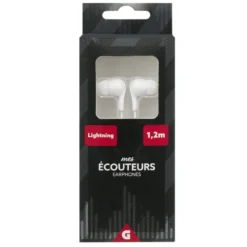 Écouteur filaire pour iphone avec micro L1,2m