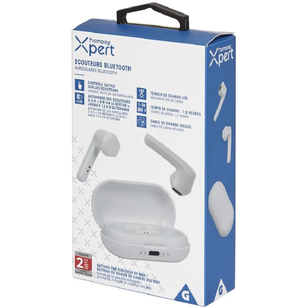 Écouteurs bluetooth Homday Xpert