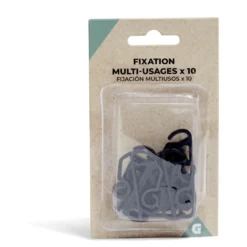 Crochet de fixation multi-usage x10
