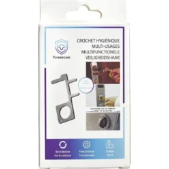 Crochet hygiènique multi-usages plastiquel (3 modèles)
