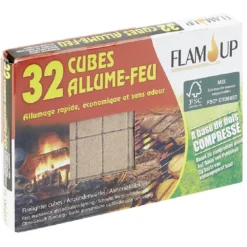 Cube alume feu x32 bois