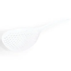 Cuillère écumoire plastique blanc ou orange