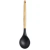 Cuillère à servir en silicone avec manche en bois L.31cm