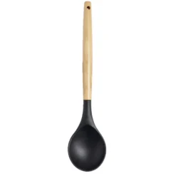 Cuillère à servir en silicone avec manche en bois L.31cm