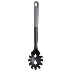 Cuillère à spaghetti en plastique noir et gris L.34,5cm