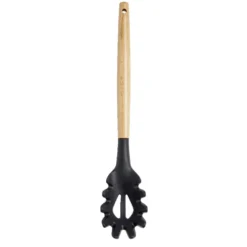 Cuillère à spaghetti en silicone avec manche en bois L.31cm