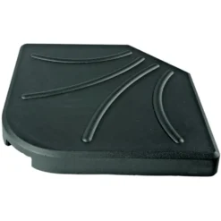 Dalle de lestage noire en béton 25 kg